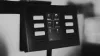 The control panel of an automatic espresso machine